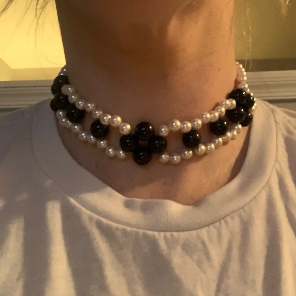 Joomi Lim pearl beaded choker